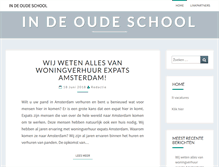 Tablet Screenshot of indeoudeschool.nl